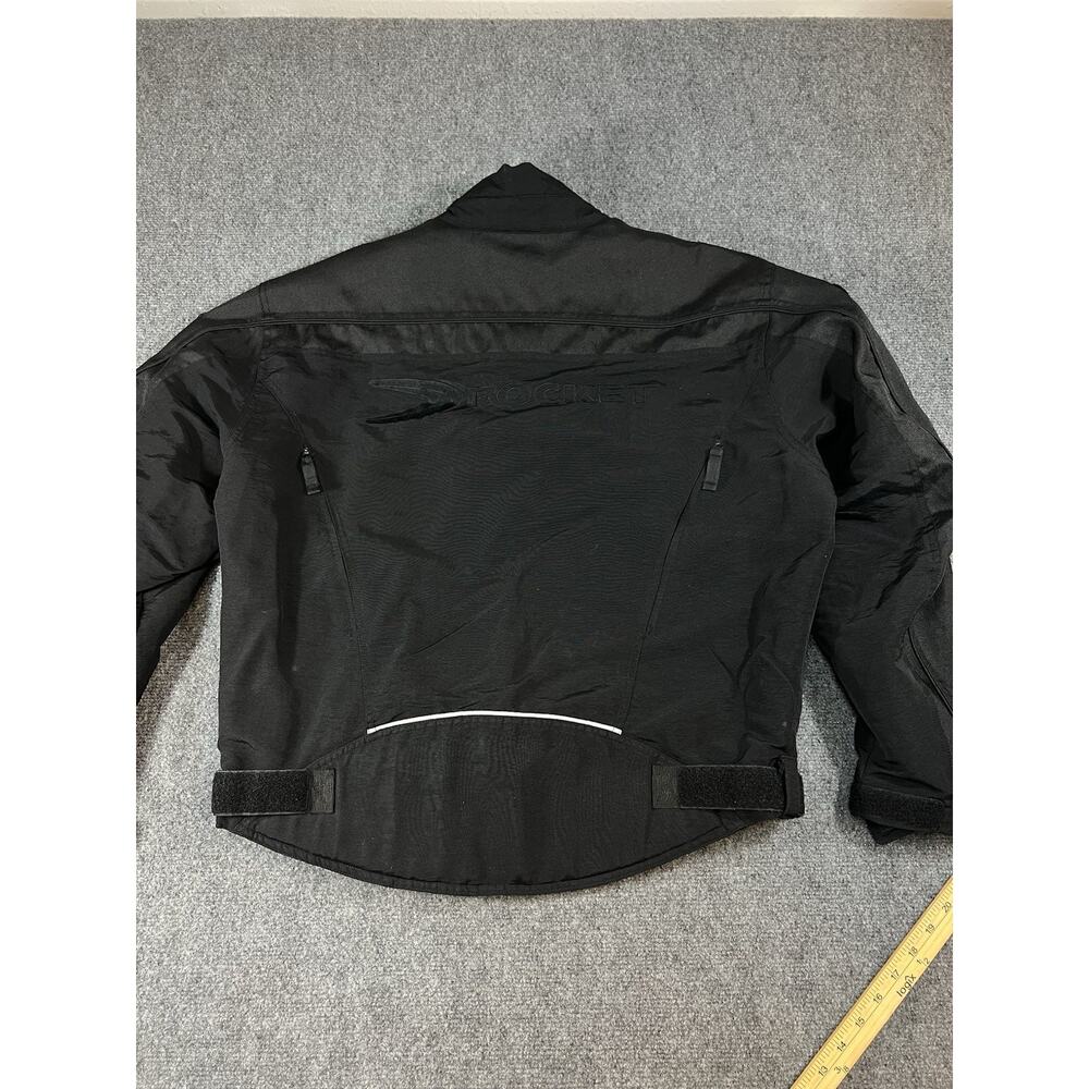 Joe Rocket Ballistic Motorcycle Jacket Black Size L Men’s Made in Korea - Picture 16 of 16
